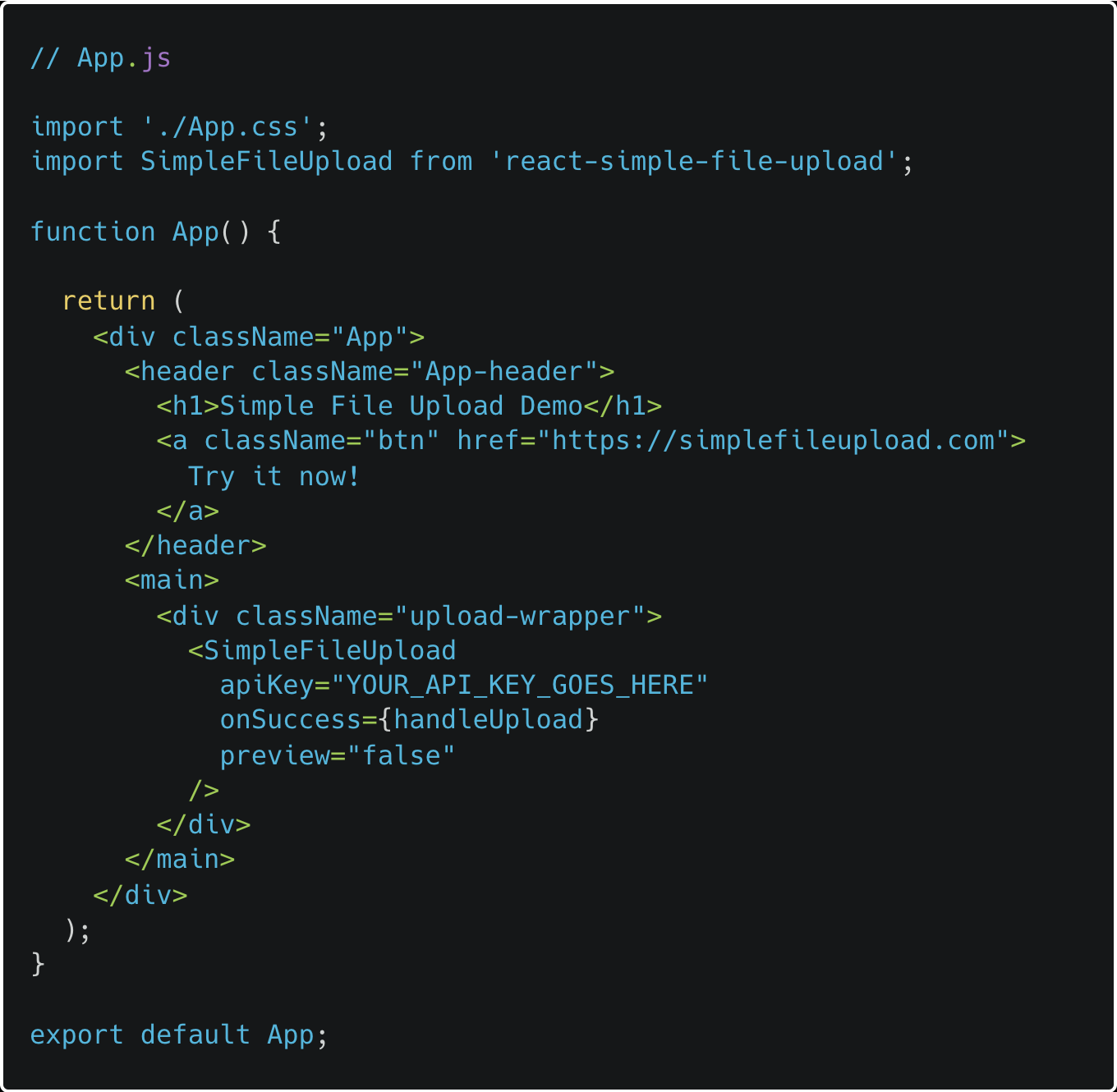 Easy React Upload File to S3 with Simple File Upload HowTo Guide
